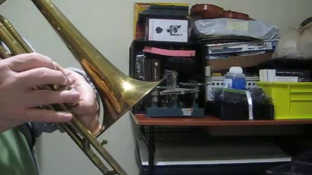 King Valve trombone on EBay - demo blues - 12-22-2014 смотреть онлайн