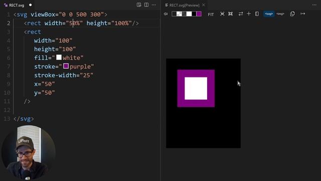 SVG Rect Element Basics смотреть онлайн