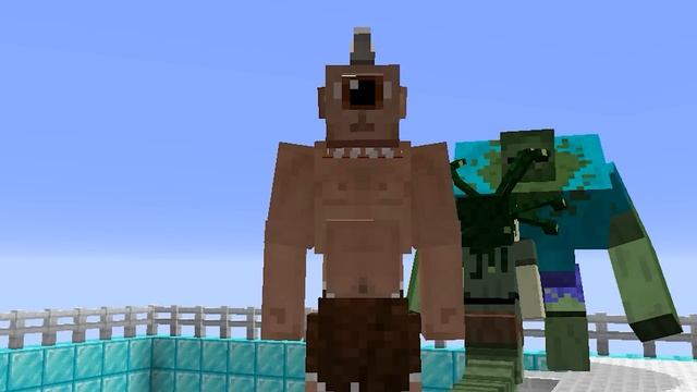 ÖLÜRSEN KORKUNÇ ADAM ÇUKURUNA DÜŞERSİN! ? - Minecraft смотреть онлайн