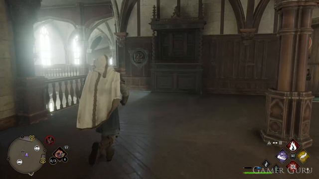 Hogwarts Legacy - The South Wing Secret Door Puzzle Solution смотреть онлайн