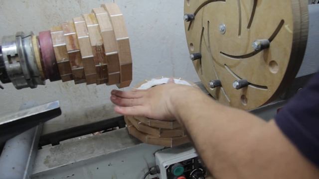 Woodturning - Aluminium Vase