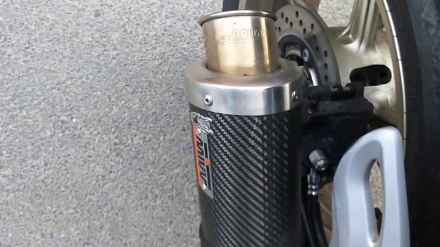 Звук новой банки Mivv, на Suzuki Gladius смотреть онлайн