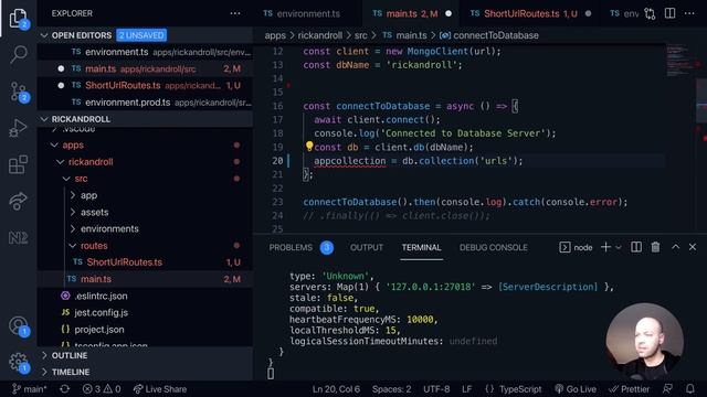 DevTips Daily: Rick and Roll Project - Creating separate Express route files in TypeScrip смотреть онлайн