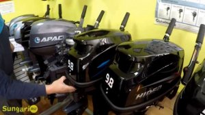 Распаковка и обкатка лодочного мотора Apache 9.8 л.с. Новинка от Мастер лодок.