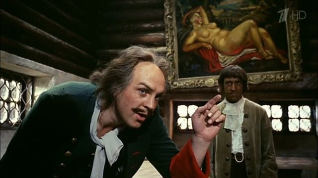 Задача про пол гуся — Сказ про то как царь Пётр арапа женил, 1976 смотреть онлайн