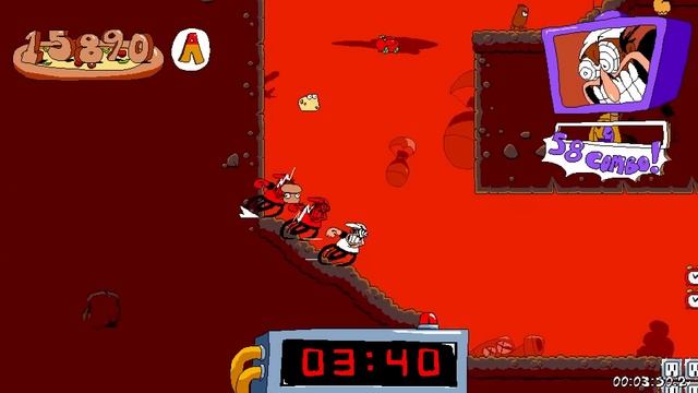 PIZZA TOWER - WAR, LAP 3, P RANK, WITH PIZZAFACE. = PAIN смотреть онлайн