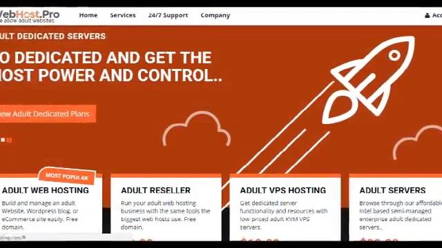 Adult Website Hosting