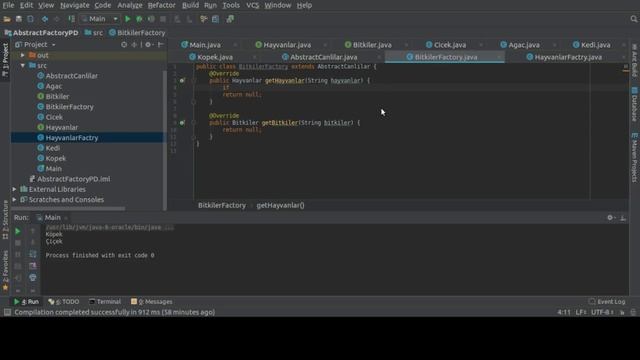 Abstract Factory Design Pattern смотреть онлайн