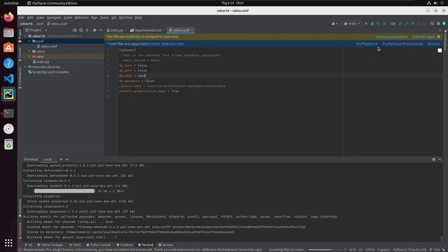 Cài đặt odoo16 (Ubuntu 22.04, python 3.10) смотреть онлайн