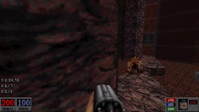 Blood - E3M7 The Pit of Cerberus - All Secrets - Well Done смотреть онлайн