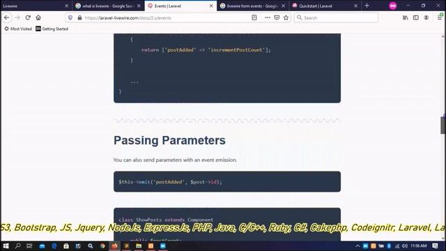 Laravel8 Livewire Part-01 | Intro | What is Laravel livewire смотреть онлайн