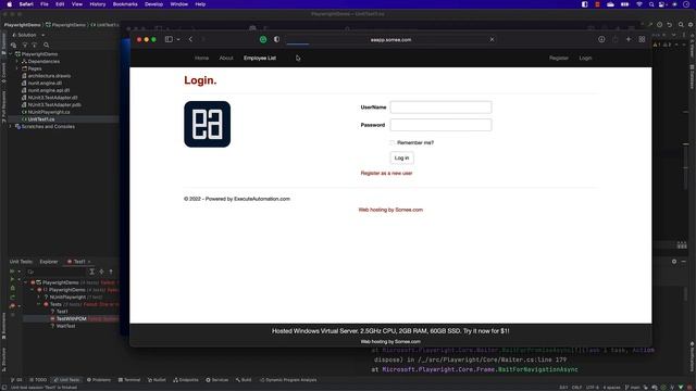 #7 - Listening Network Events and testing them in Playwright with C# .NET смотреть онлайн