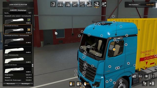 ETS2 Mods 1.43 ▶️ Mercedes Benz New Actros 2019 by Actros 5 Crew v1.7 смотреть онлайн