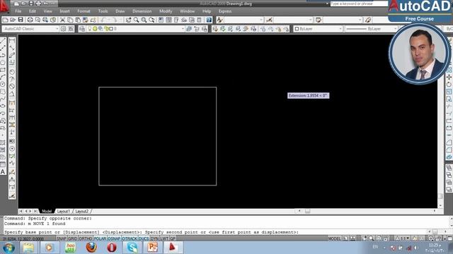AutoCAD Free Course... (17) Move смотреть онлайн