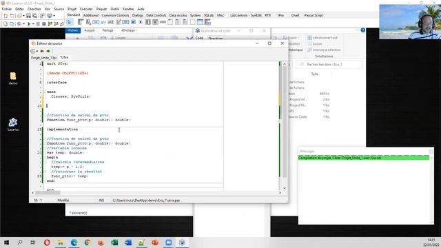 Lazarus Pascal #2 - Les unités (modules) смотреть онлайн