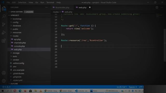 User Define Function In Resource Controller in Laravel |PHP Laravel Course| URDU | Hindi | Lec-44| смотреть онлайн