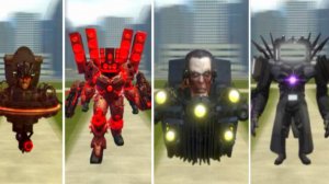 БИТВА ВСЕХ БОССОВ, КТО СИЛЬНЕЕ???  НОВАЯ ОБНОВЛЁННАЯ СЕРИЯ СКИБИДИ ТУАЛЕТ GARRY'S MOD