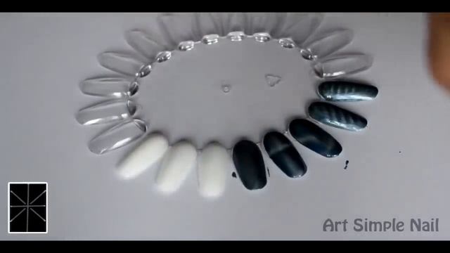 Магнитный лак. Магниты для ногтей: 8 штук | Magnetic Nail Art смотреть онлайн