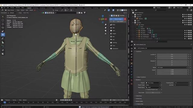 Finishing up the Warband in Blender смотреть онлайн