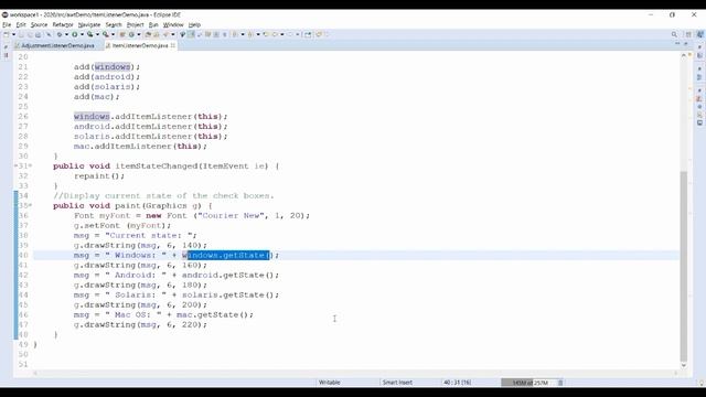 CS206 l OODP Module 5 - Part 4 l Java Event Listener Interfaces l KTU l S4 l 2020 смотреть онлайн