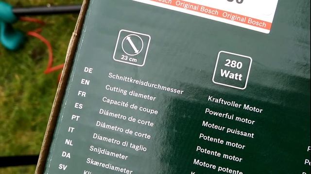 BEST Bosch LIGHTWEIGHT STRIMMER?     Garden Trimmer ART 23 Unboxing & Review