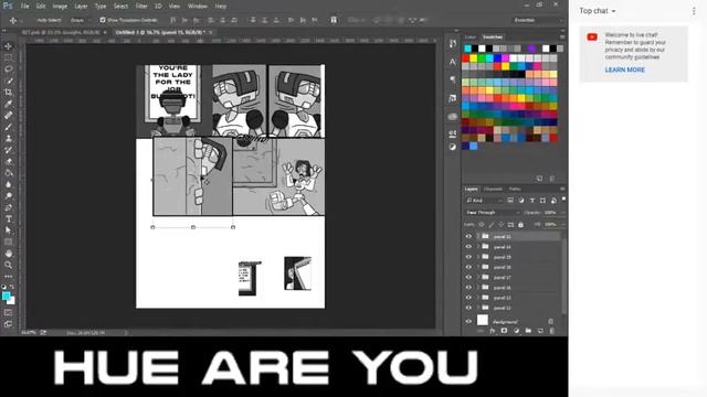 Hue Are You Comic Live Stream смотреть онлайн