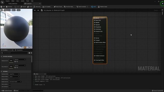 Como criar materiais DO ZERO na Unreal Engine 5 смотреть онлайн