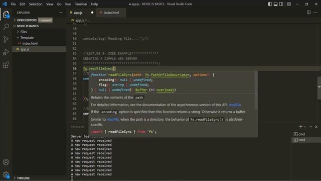 #10 How Request & Response works | Fundamentals of NODE JS | A Complete NODE JS Course смотреть онлайн