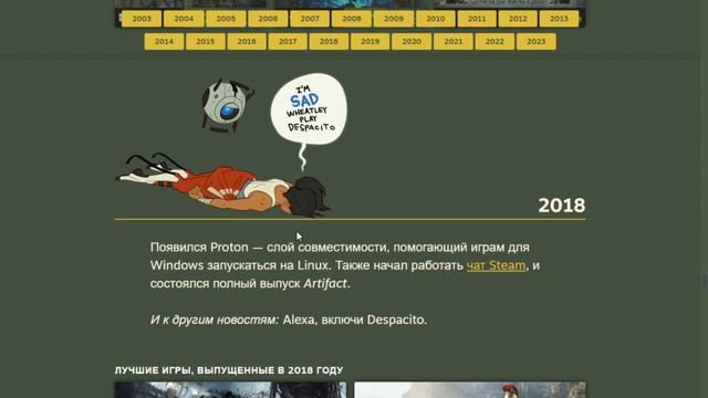 STEAM'Y ИСПОЛНИЛОСЬ 20 ЛЕТ (ОБЗОР НА МИНИ-ИВЕНТ ОТ VALVE) смотреть онлайн