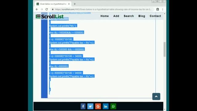 ICSE Java Problems Class 9 - Write a program to input the name, age and taxable income of a person смотреть онлайн