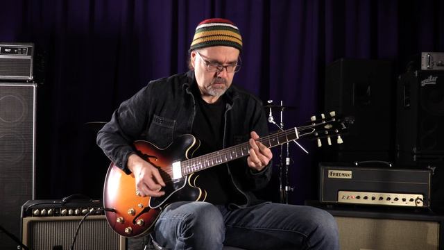 Gibson Memphis 2018 Limited 1961 ES-335 • SN: 80010 смотреть онлайн