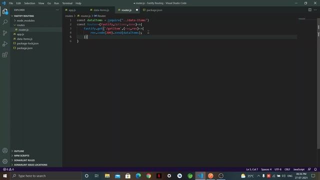 Fastify Framework (Node JS) - Simple REST API #fastify #restapi #nodejs #framework смотреть онлайн