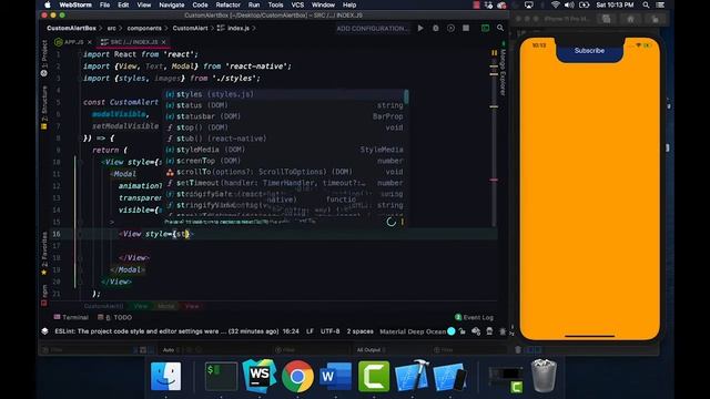 Create a Custom Alert Box | Learn React Native API | Learn React Native API 2022 смотреть онлайн