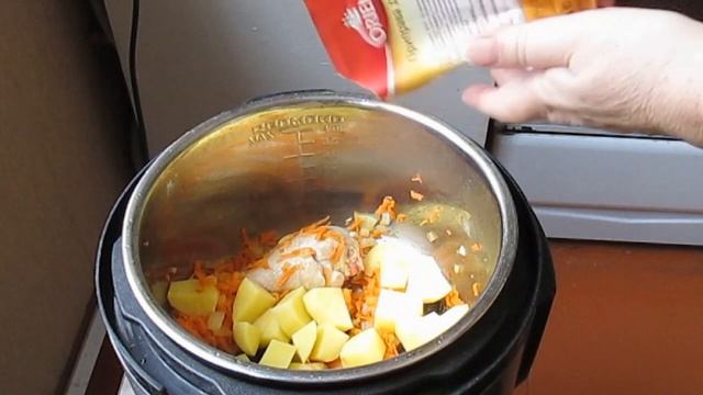 Куриные голени с картофелем и черносливом в мультиварке1 смотреть онлайн