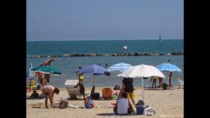 Пляжи Италии. Пляж Анкона. Ancona Beach (Italy)
