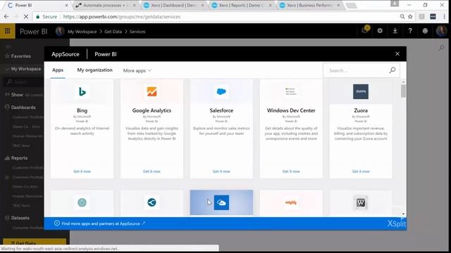 Microsoft Power BI and Xero смотреть онлайн