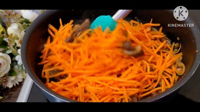Салат ФУНЧОЗА супер рецепт.Горячая фунчоза. смотреть онлайн