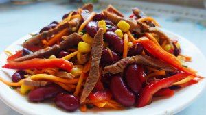 Безумно ВКУСНЫЙ, нежный и необычный салат БЕЗ МАЙОНЕЗА.