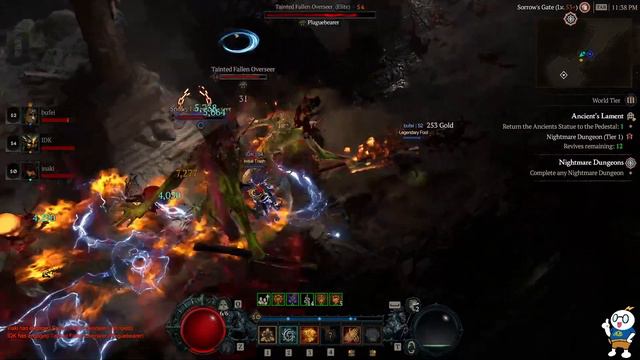 【中/日/EN】Diablo 4 IV druid 德鲁伊暗黑四坐牢记录 смотреть онлайн
