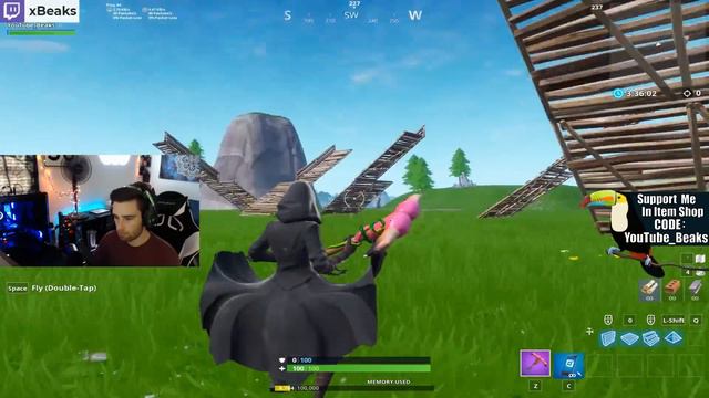 Testing Ramp Rushes/Edits on Higher Ping - Fortnite Battle Royale смотреть онлайн