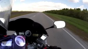 VFR800. Разгон 0-200км/ч, максималка.