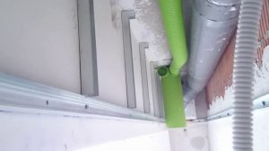 как закрыть узкую нишу если не помещается перфоратор. Монтаж гипсокартона.