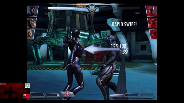 Injustice Gods Among Us iOS Zatanna Challenge Battle 4 Expert