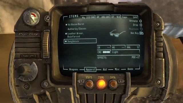 Finding Loot and Exploring in the Mojave (Fallout New Vegas) смотреть онлайн