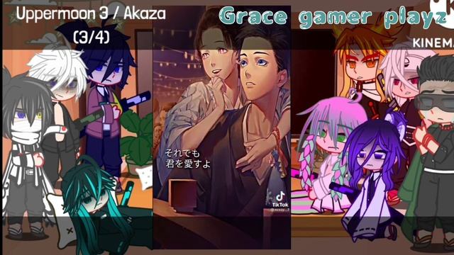 Hashiras React to Uppermoons Backstory || Grace gamer playz || Demon Slayer смотреть онлайн