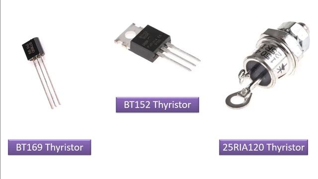 What is a Thyristor? How Thyristors Work? (Silicon Controlled Rectifier - SCR) смотреть онлайн
