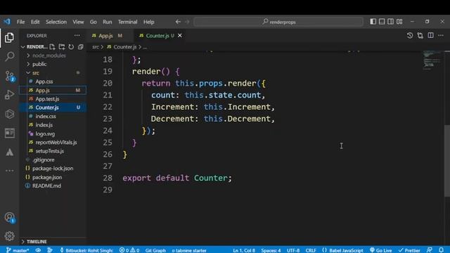 render props concept in Reactjs смотреть онлайн