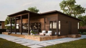 беседка в стиле лофт #2