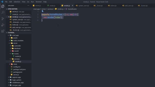 Complete CRUD Application with Node, Express & MongoDB смотреть онлайн