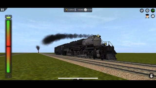 Trainz Driver2 - Big Boy V.S. The General locomotive (Race!) смотреть онлайн